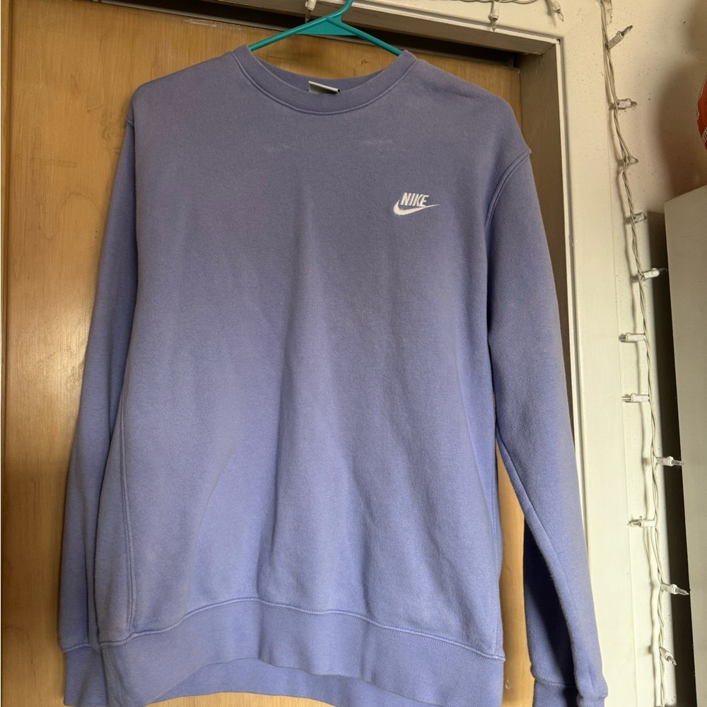 Nike Men's Lavender Crewneck Sweater
